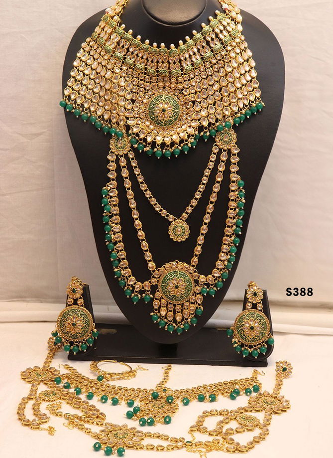 TEW Traditional Designer Chokar And Long Bridal Necklace Set Collection